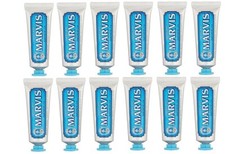 MARVIS Aquatic Mint 12x 25ml Zahnpasta Zahncreme 