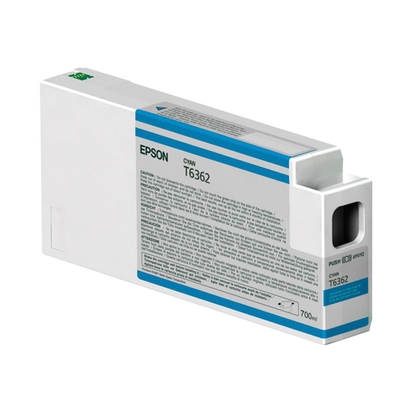 Epson C13T636200 Tintenpatrone Cyan Original Tinte Tintenstrahl 700Ml-image