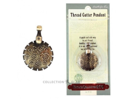 RTO  - VINTAGE COLLECTION - METALL FADENSCHNEIDER - Thread Cutter Pendants