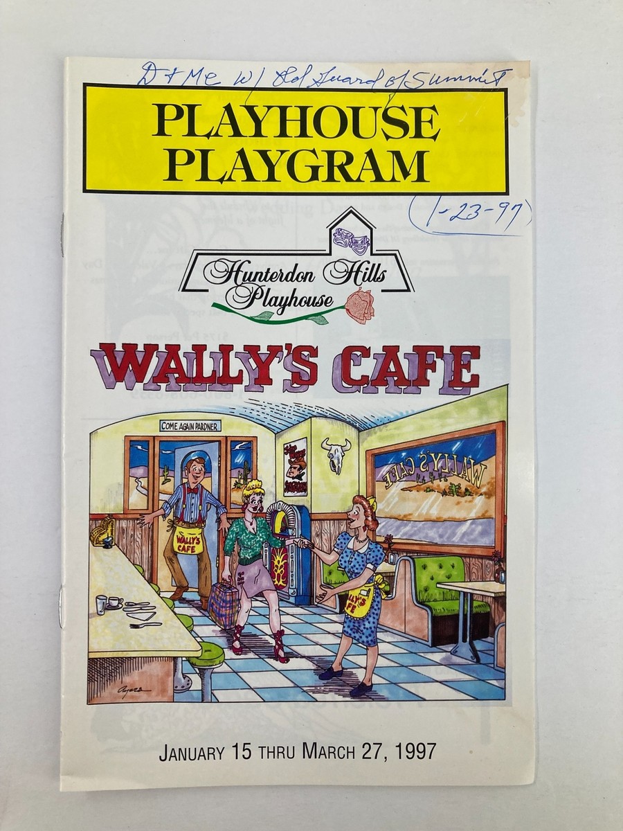 1997 Program Playhouse Program Gerry Martin, Doug Freeburg in