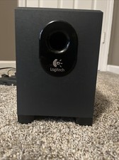 Logitech Z313 2.1 Multimedia Computer Speaker System Subwoofer Only In Black