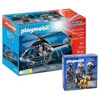 Playmobil Tactical Unit Helicopter And Tactical Unit Team Play Set on sale Playmobil Tactical Unit Helicopter And Tactical Unit Team Play Set on sale