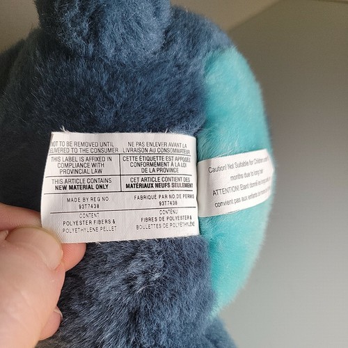 Disney Store Rarität Lilo & Stitch als Hund Plüsch 14 Zoll blaue Alien Schlappohren - Bild 4 von 6