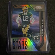 AARON RODGERS 2022 PANINI CERTIFIED STARS MIRROR BRONZE # /249 GREEN BAY PACKERS