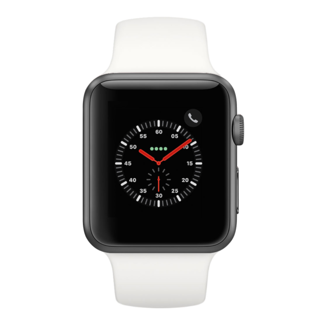 Apple Watch Series 2 38mm White Case Space Gray Smart Watch - 1757