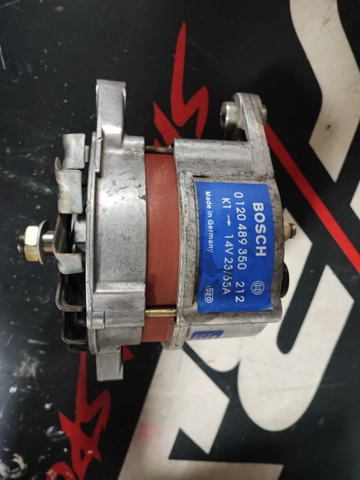 Alternatore BOSCH 0120489350 65 Ah Nuovo FIAT Lancia  Staffe Dritte  - Immagine 2 di 4