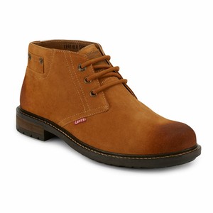 Levi's Mens Cambridge Suede Genuine Leather Casual Lace-up Rugged Chukka Boot - Click1Get2 Offers