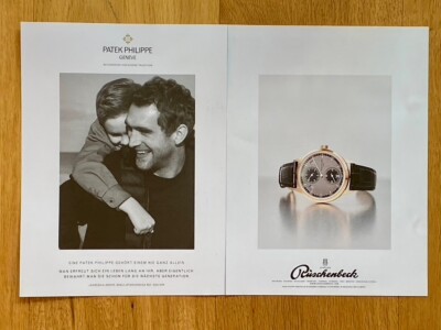 Patek Philippe Jahreskalender 5235 / 50R Rüschenbeck Werbung 2021 Watch Advert