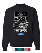 Ford Pickup Trucks F-150 Sweatshirt Offroad Country Built Tough 4X4 Sweater