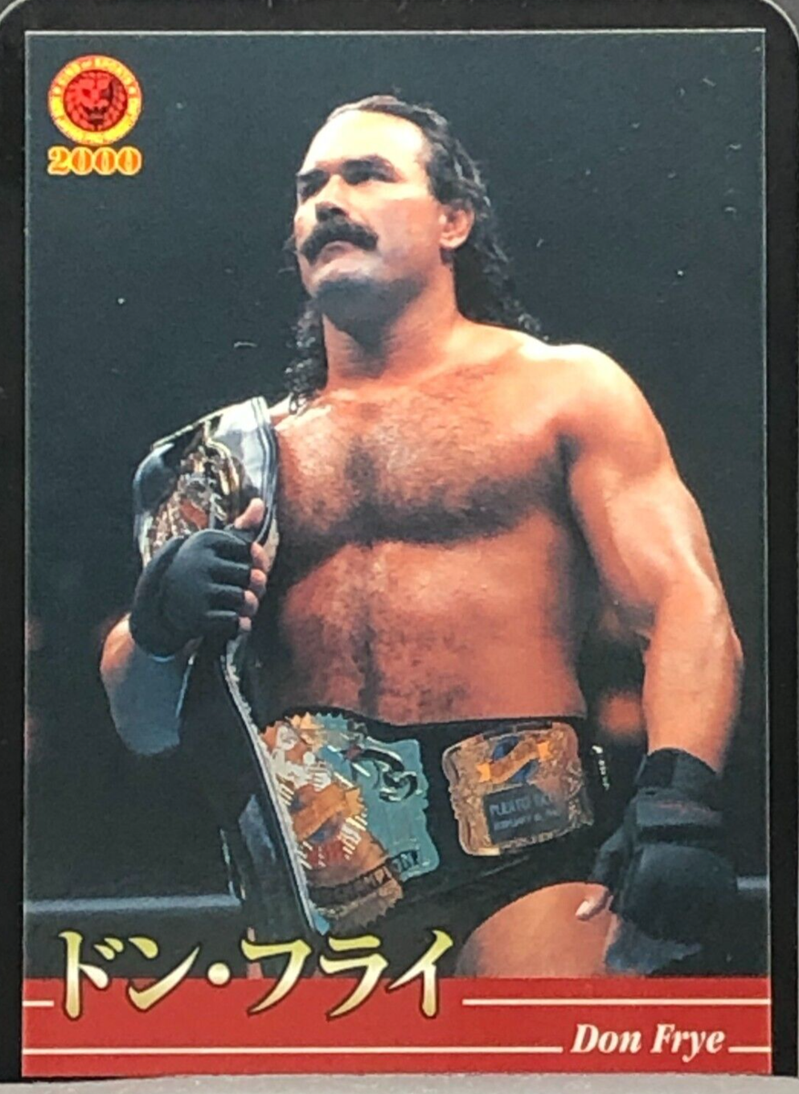 Don Frye Pro Wrestling Card TCG Japanese BBM 95 BASEBALL