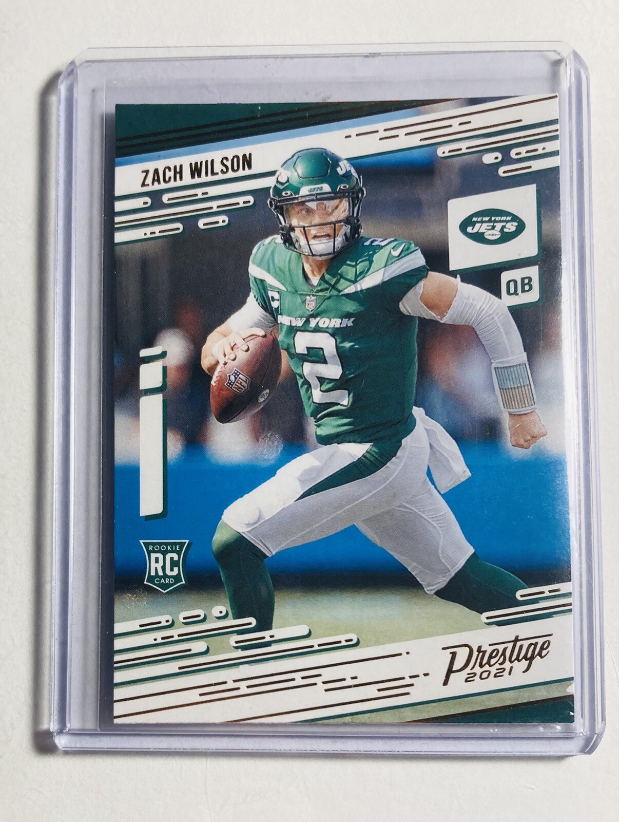 2021 Panini Chronicles - Prestige Rookies Update #202 Zach Wilson (RC)