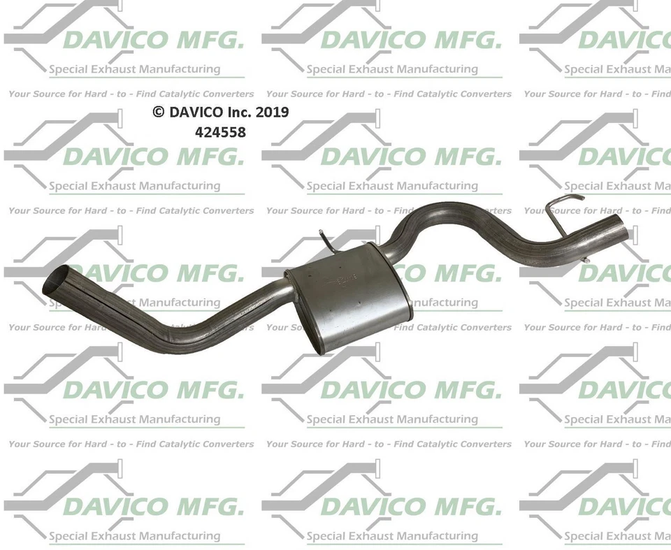 Exhaust Resonator Pipe Fits 2005 2006 2007 2008 Dodge Dakota Foto 2 de 2