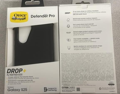 #ad #ad Otterbox Defender Pro Series Case for Samsung Galaxy S24 S25 Black $13.99