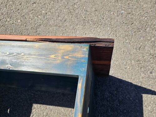 Vintage Rustic Farmhouse Tool / Small Bench 23.5"L x 11.5"W x 16.25"H - Picture 12 of 16