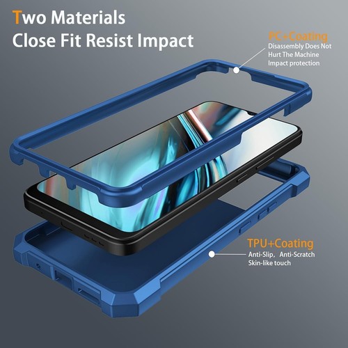 For Boost Summit 5G 2024 Phone Case 2 Layer Shockproof Corners TPU Bumper Cover - 第 21/36 張圖片