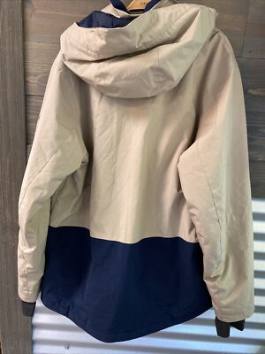 Columbia Omni-Tech Winter Snow Ski Jacket XL Thumb Holes Hooded