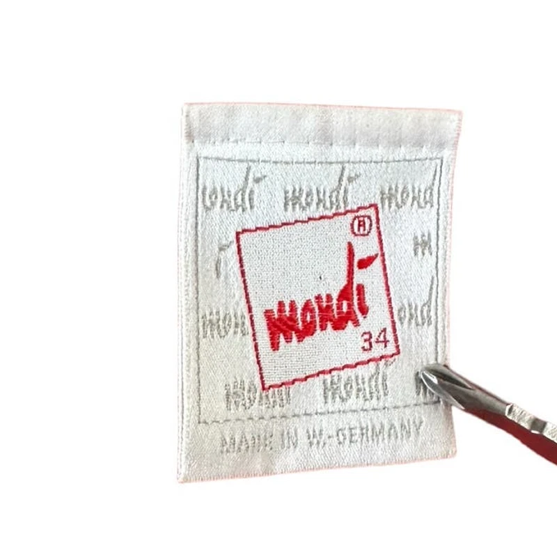 Cárdigan suéter vintage Mondi Crest rojo Alemania Occidental para mujer talla 34 de colección Foto 4 de 4