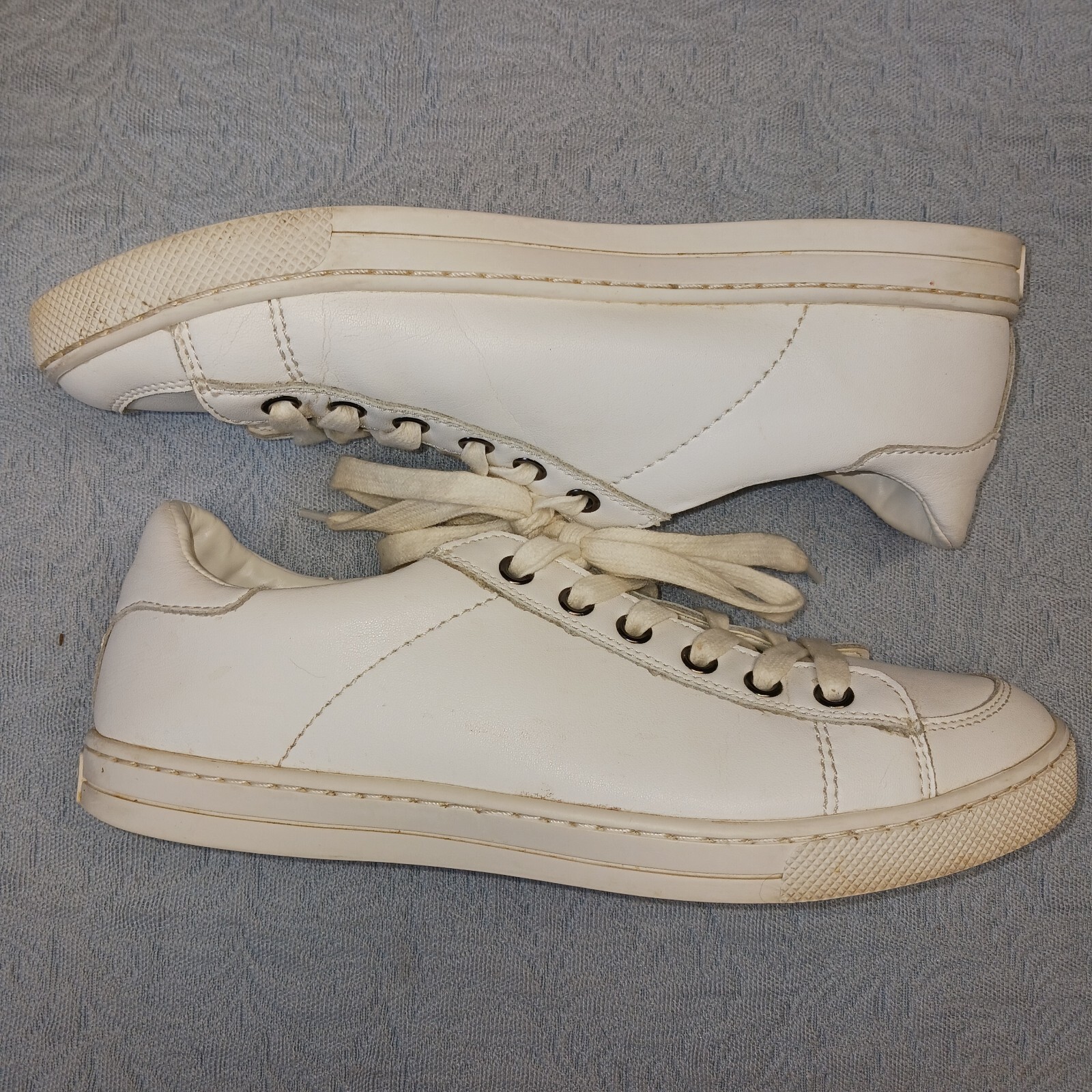 Coach Porter Leather Sneakers Womens Shoes Size 9B White G3781  thumbnail 8