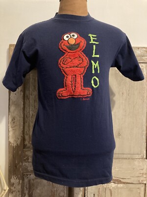 90s Sesame Street Elmo Tシャツ XL USA製 Vintage 90s Elmo Sesame