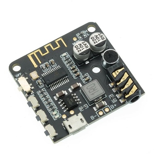 MODULO Bluetooth 5.0 Pro Mini RICEVITORE audio stereo wireless microfo custodia - Photo 5/6