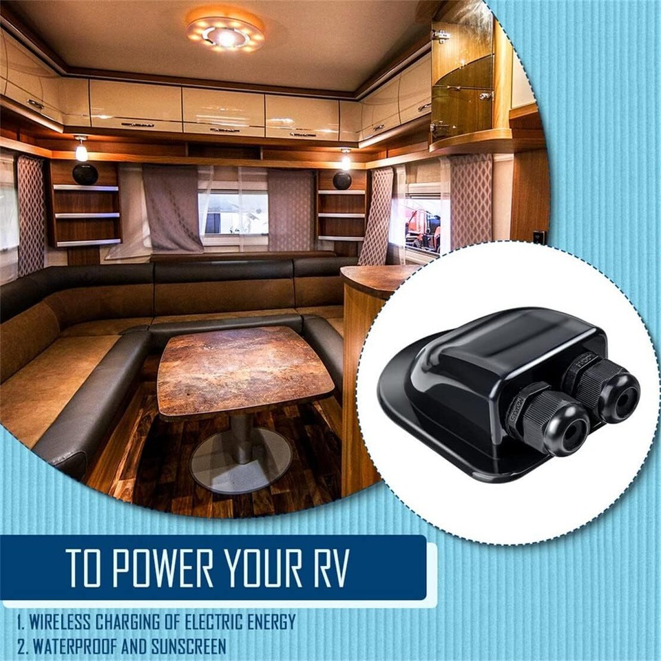 Double Cable Entry Gland Solar Panel Boat Mounting Roof Gland Box For