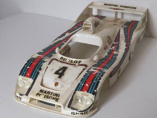 TAMIYA Martini Porsche 936 body shell only Vintage rare 1/12 turbo 58006 - Picture 10 of 11