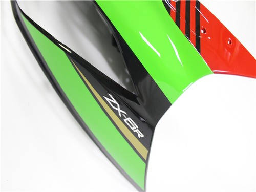 MP Injection Green Black ABS Fairing Fit for Kawasaki 2013-2018 ZX6R 636 a025 - Picture 8 of 12