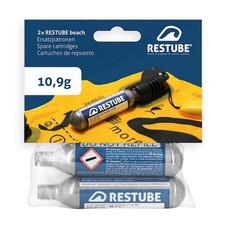 Restube Beach CO2 Replacement Cartridges for One-Pull Inflatable Swim Buoy S...