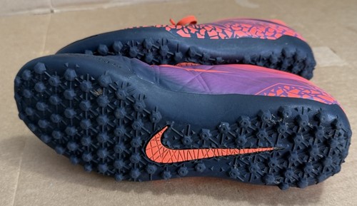 Nike Hypervenom Phelon II IC TF Astro Turf Mens Sz 8.5 Purple 749899-845 - Picture 7 of 10