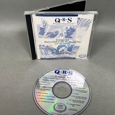 QRS PIANOMATION CD: Lounge Act Markey North & Jim Bucino Trio; Cat. No. 860041