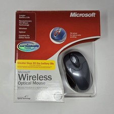 Microsoft Wireless Optical Mouse w/ USB Receiver - VGC Tested