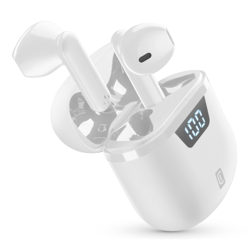CELLULARLINE BTSEEKPROTWSW AURICOLARI BLUETOOTH AUTONOMIA 15H - BIANCO