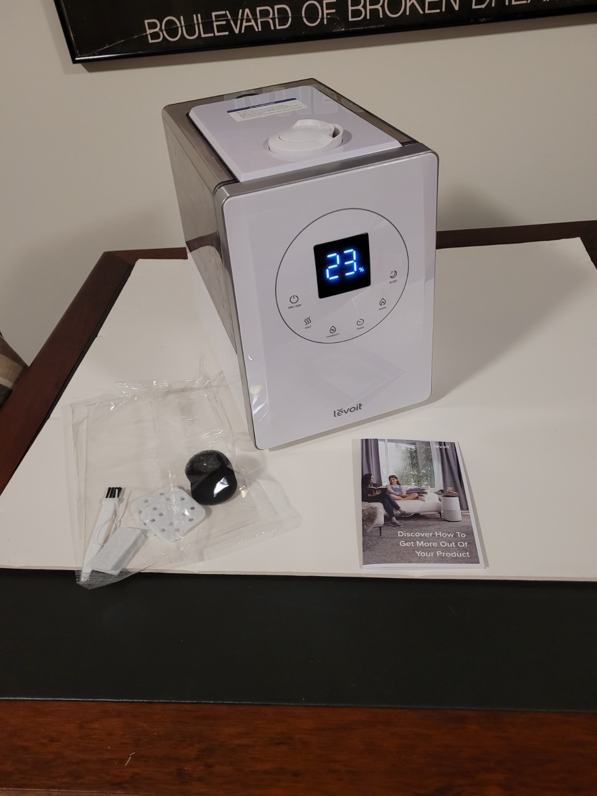 Smart Hybrid Ultrasonic Warm & Cool Mist 6l Top Fill