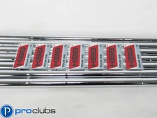 NEW KBS TOUR 105 REGULAR FLEX STEEL IRON SHAFTS 4-PW .355 TIP #455016