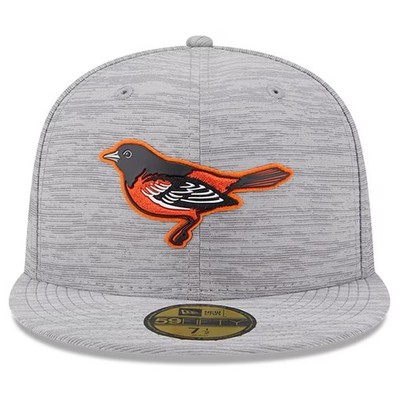 New Era 59Fifty 2023 Clubhouse Baltimore Orioles Black Under Visor - NWT - 7 3/8