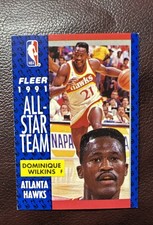 1991-92 Fleer - All-Star Team Dominique Wilkins #212