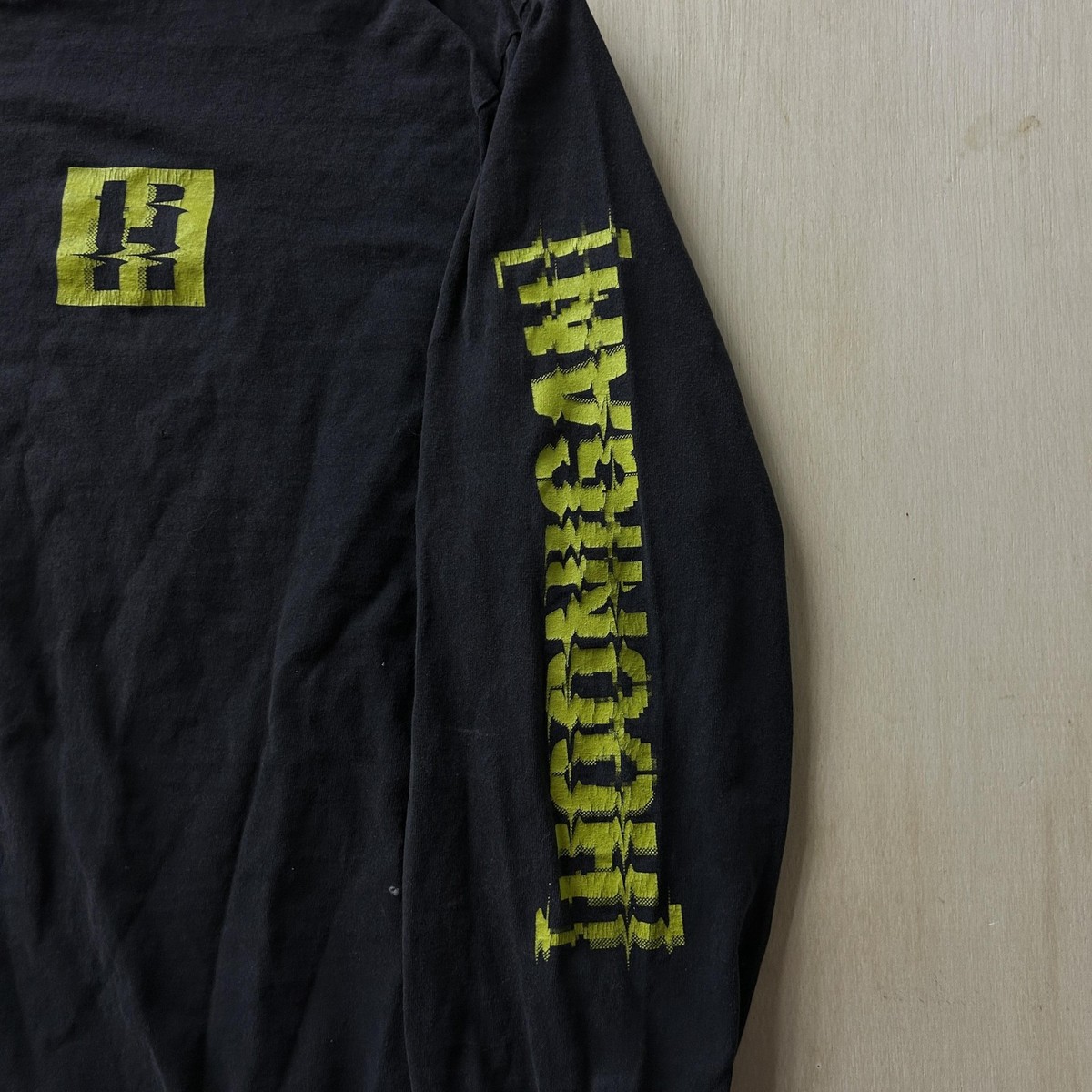 Hoonigan Shirt Mens 3XL Black Long Sleeve Racing Logo Graphic Tee