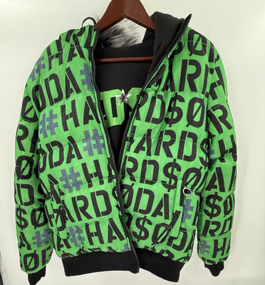 Hardsoda Limited Golden Year Collection 20/21 Reversible Hooded Jacket LARGE