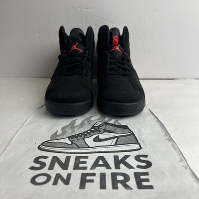 Nike Air Jordan 6 Retro GS Sneakers Boys 6.5Y Black Infrared  display picture 3