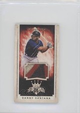 2015 Panini Diamond Kings Mini Materials Prime 2/10 Danny Santana #34 0n8h