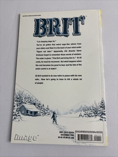 Brit Cold Death #2 One Shot Image Comics Soft Cover First printing 2003 - Picture 2 of 13