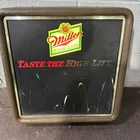 Vintage 1985 Miller Beer Bouncing Ball Motion Sign Made The American Way