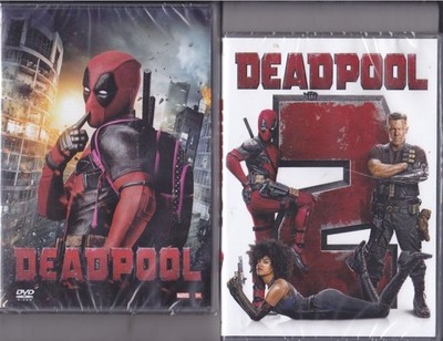 2 DVDs DEADPOOL 1 + DEADPOOL 2 Neu Sealed Ryan Reynolds Marvel