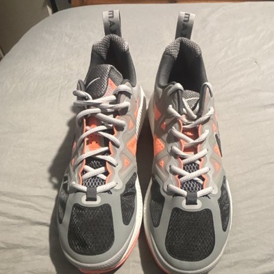 Nike Air Max Genome CW1648-004 Gray Orange Black Men's Athletic Sneakers