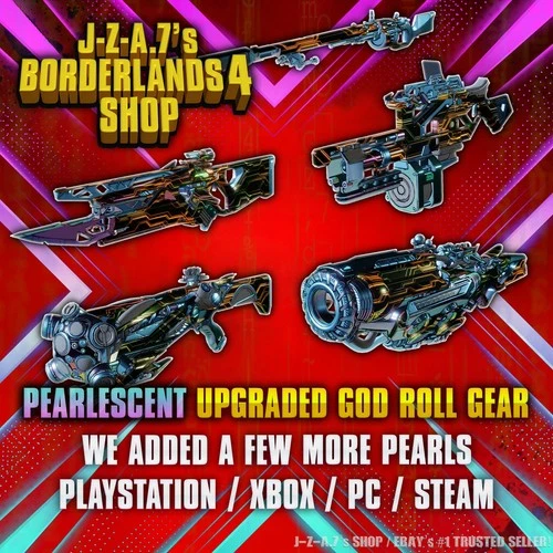 Borderlands 4✨GOD ROLL PEARLESCENT BL4 GEAR, WEAPONS, ITEMS, GUNS ✅PC-PS-XBOX✨