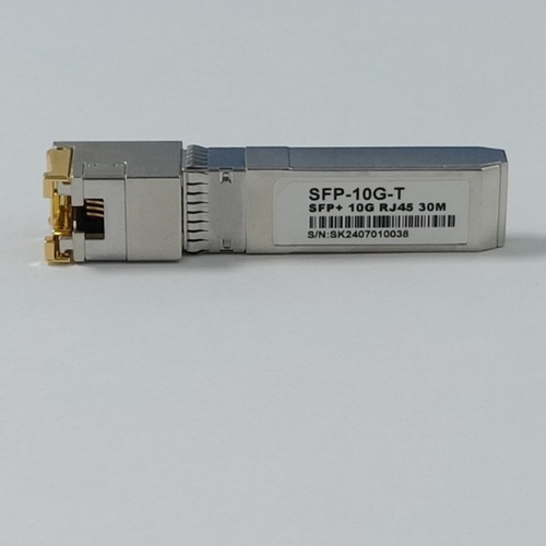 1X(10G SFP + to Rj45 30m Self-Adaption 10G/5G/2.5G Optical Module3970 - Photo 6/10