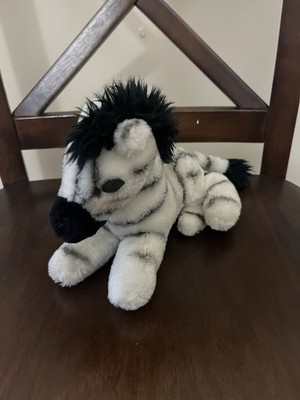 Vintage Dakin Zebra 1975 Stuffed Animal Plush 10  Safari Zoo Exotic Toy RARE