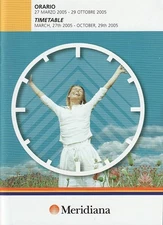 Meridiana timetable 2005/03/27