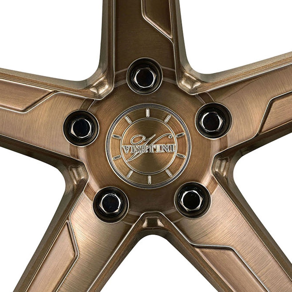 20" Vertini RFS1.7 Bronze 20x9 20x10 Rims Wheels Fits Maserati Quattroporte