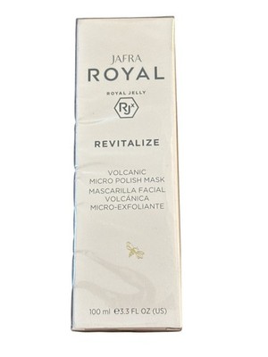 Jafra Royal Jelly Volcanic Micro Polish Mask 100ml Revitalize Skin Care Exfolian